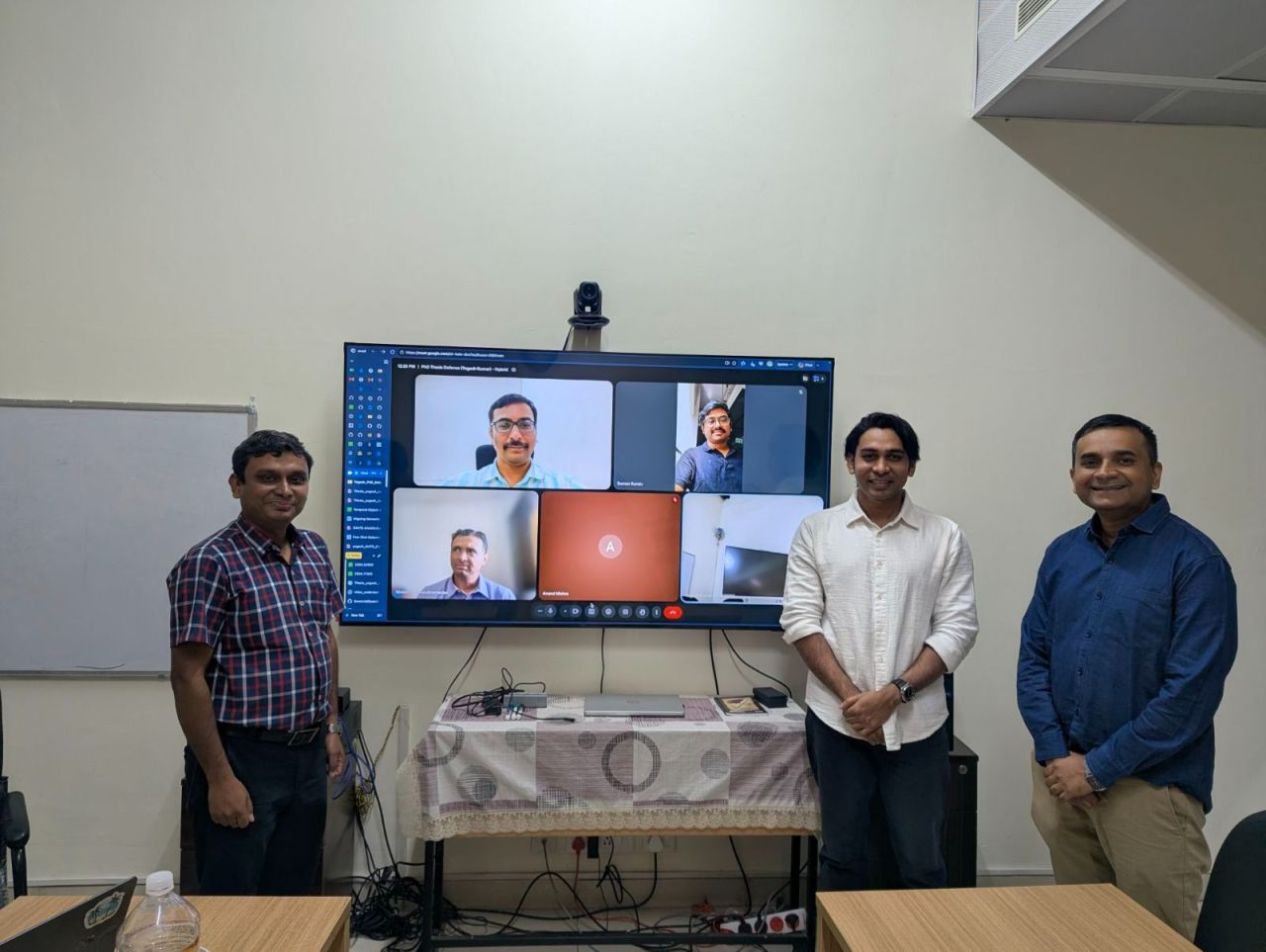 Yogesh successfully defended his PhD thesis